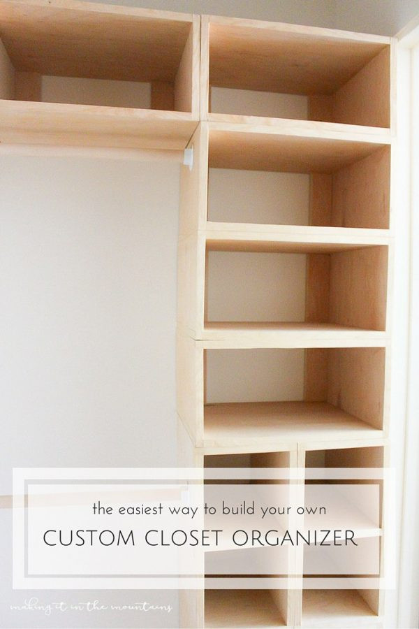Best ideas about DIY Custom Closet
. Save or Pin 20 Amazing DIY Wood Projects Now.