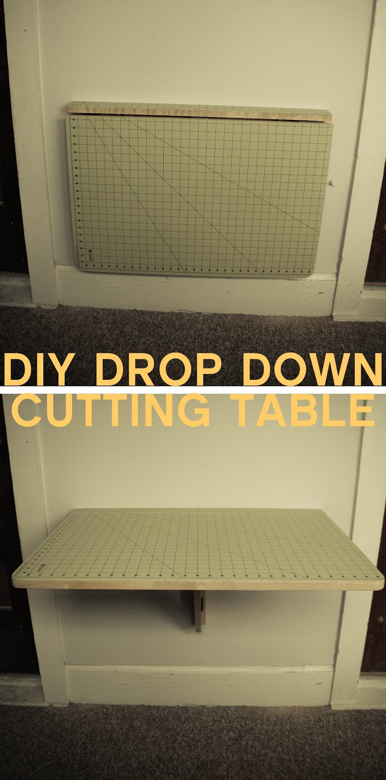 Best ideas about DIY Cutting Table
. Save or Pin Grosgrain DIY Drop Down Cutting Table Now.