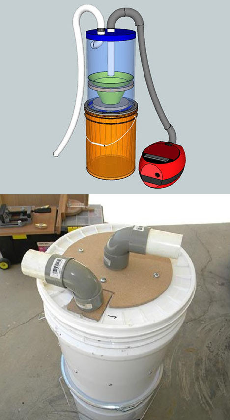Best ideas about DIY Cyclone Dust Collection
. Save or Pin The Quest for an Affordable Dust Collecting Cyclone Part Now.