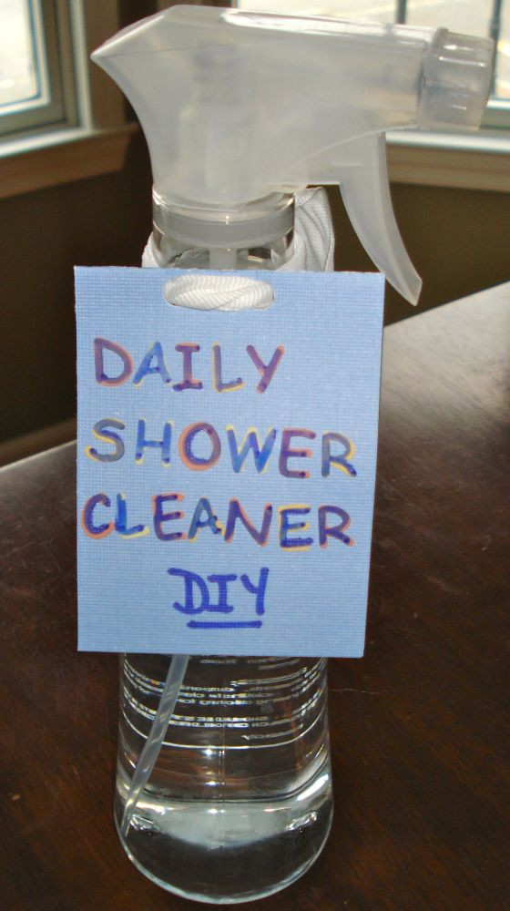 Best ideas about DIY Daily Shower Cleaner
. Save or Pin Daily Shower Cleaner DIY For the Home Now.