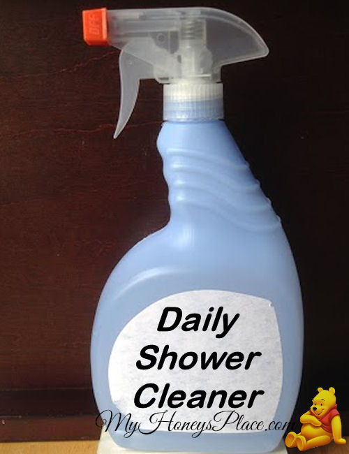 Best ideas about DIY Daily Shower Cleaner
. Save or Pin DIY Daily Shower Cleaner My Honeys Place Now.