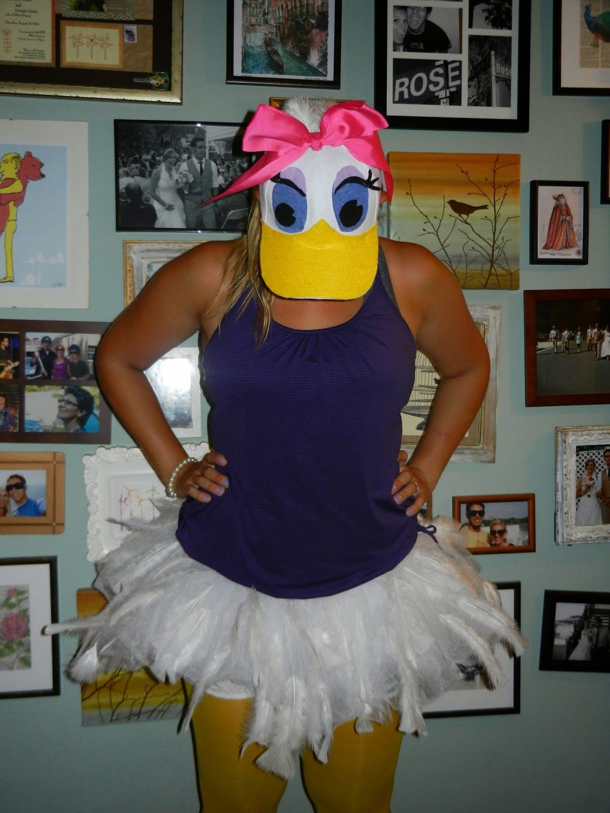 Best ideas about DIY Daisy Duck Costume. 