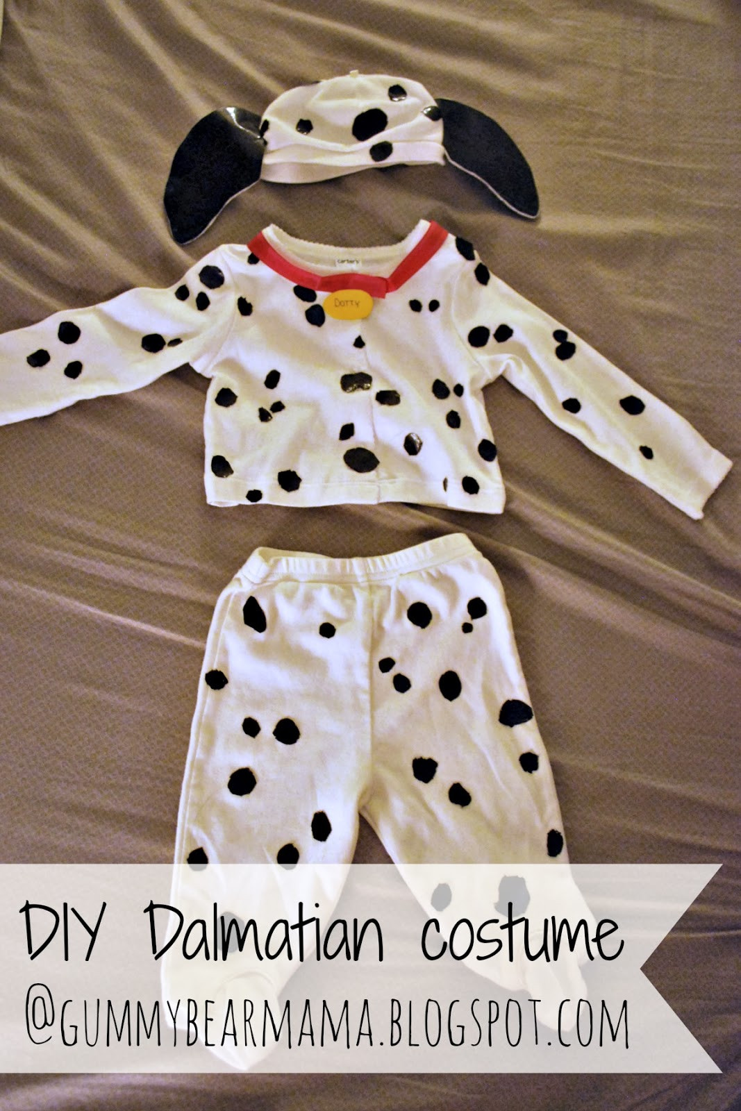 Best ideas about DIY Dalmatian Costume
. Save or Pin gummy bear mama DIY Dalmatian Costume Now.