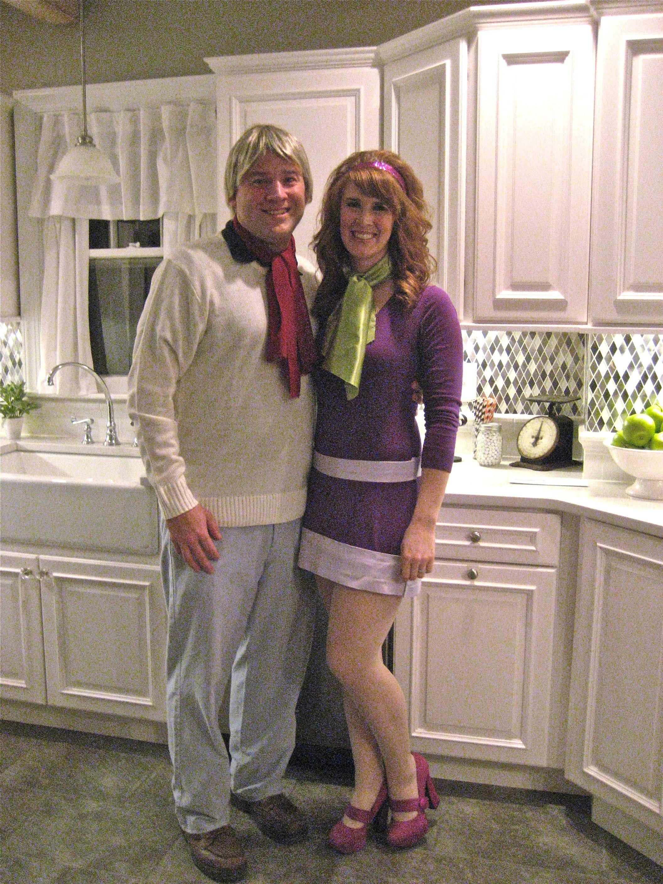 Best ideas about DIY Daphne Costume
. Save or Pin Homemade Daphne and Fred costume from Scooby Doo Now.