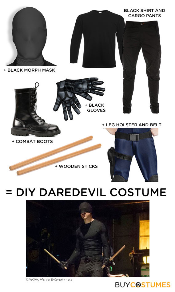 Best ideas about DIY Daredevil Costume
. Save or Pin Quick Tip Netflix s Daredevil Halloween Costume Ideas Now.