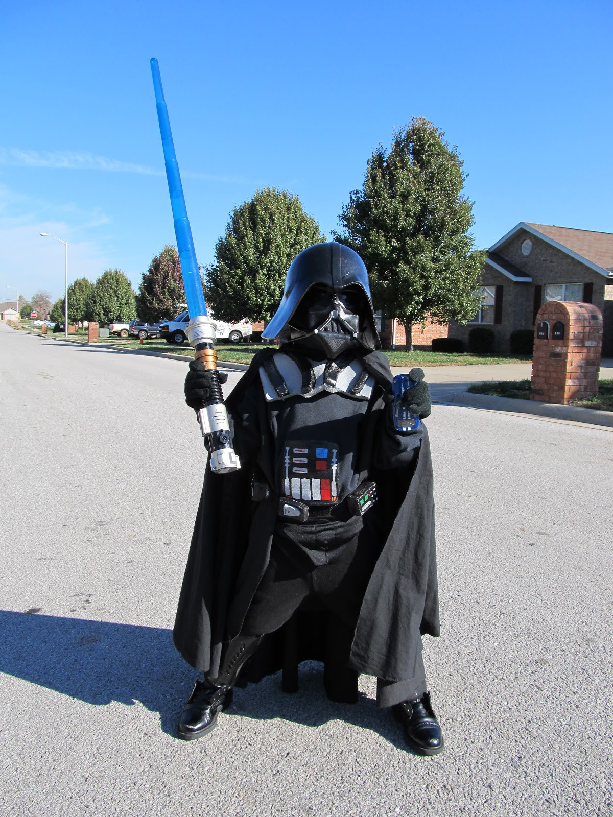 Best ideas about DIY Darth Vader Costume
. Save or Pin DIY Project Crazy Home Made Darth Vader Costume Now.