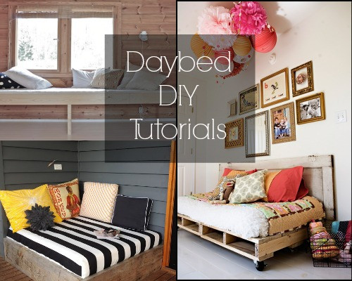 Best ideas about DIY Day Bed
. Save or Pin 7 Gorgeous DIY Daybeds Now.