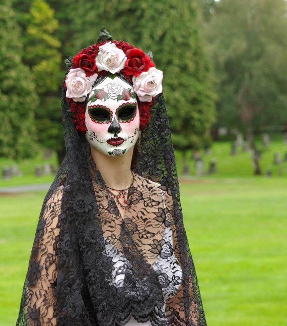 Best ideas about DIY Day Of The Dead Costume
. Save or Pin Sarah Ogren DIY Day of the Dead Wreath Now.