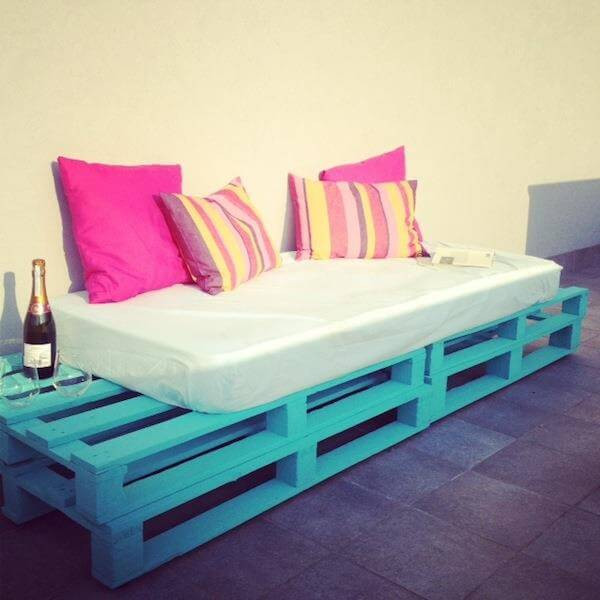 Best ideas about DIY Daybed Couch
. Save or Pin DIY Pallet Sofa Outdoor Daybed Now.