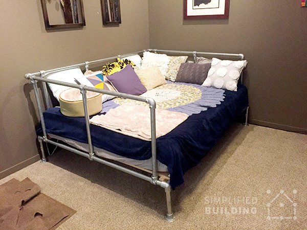 Best ideas about DIY Daybed Frame
. Save or Pin 47 DIY Bed Frame Ideas Built with Pipe Now.