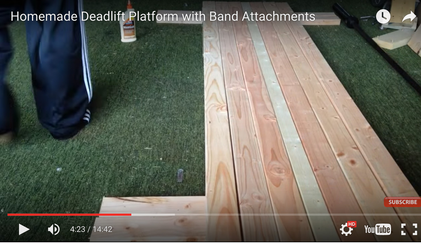 Best ideas about DIY Deadlift Platform
. Save or Pin DIY Deadlift Platform with band attachments DIY Now.