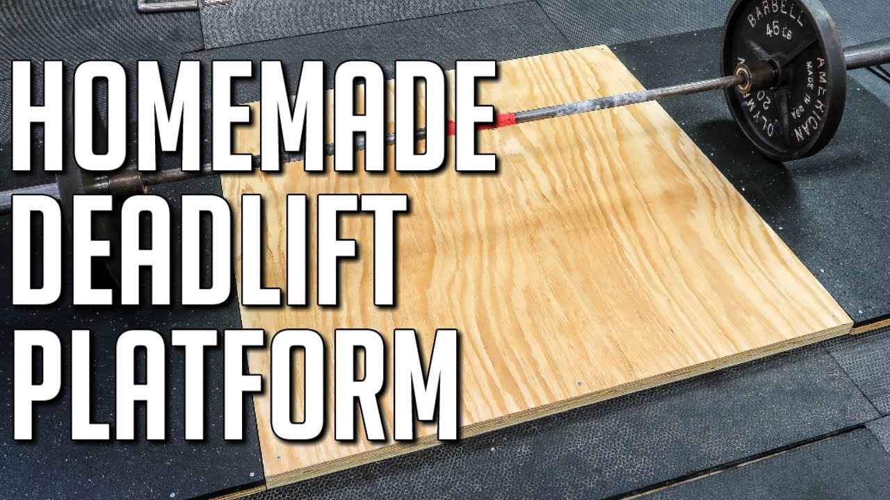 Best ideas about DIY Deadlift Platform
. Save or Pin How to Make a Portable Deadlift Platform DIY Now.