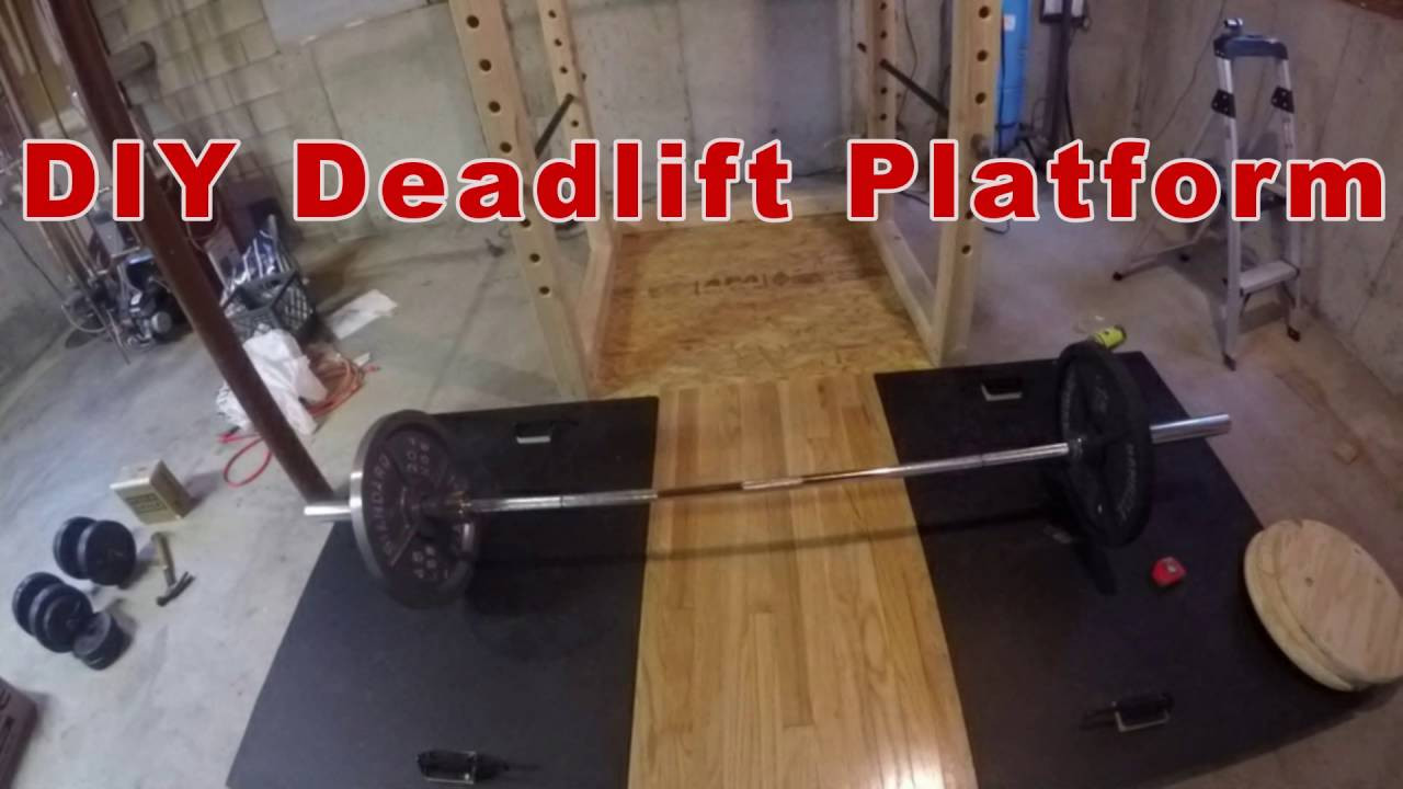 Best ideas about DIY Deadlift Platform
. Save or Pin DIY Deadlift Platform Now.