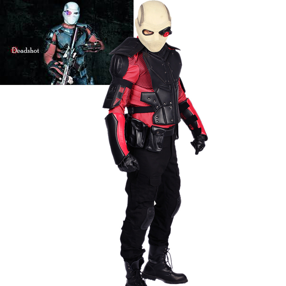 Best ideas about DIY Deadshot Costume
. Save or Pin Aliexpress Buy Deadshot Costume New Movie Suicide Now.