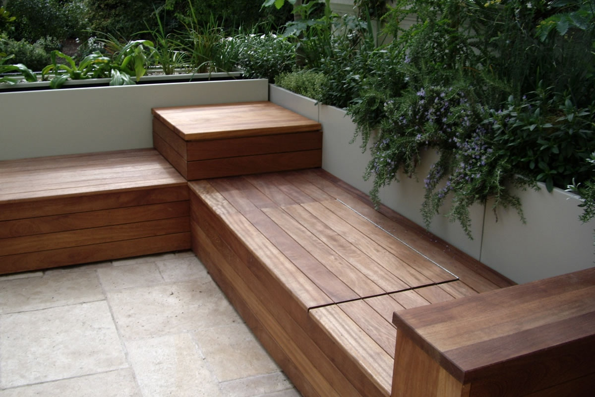 Best ideas about DIY Deck Benches
. Save or Pin Deck bench with storage karolciblog Now.