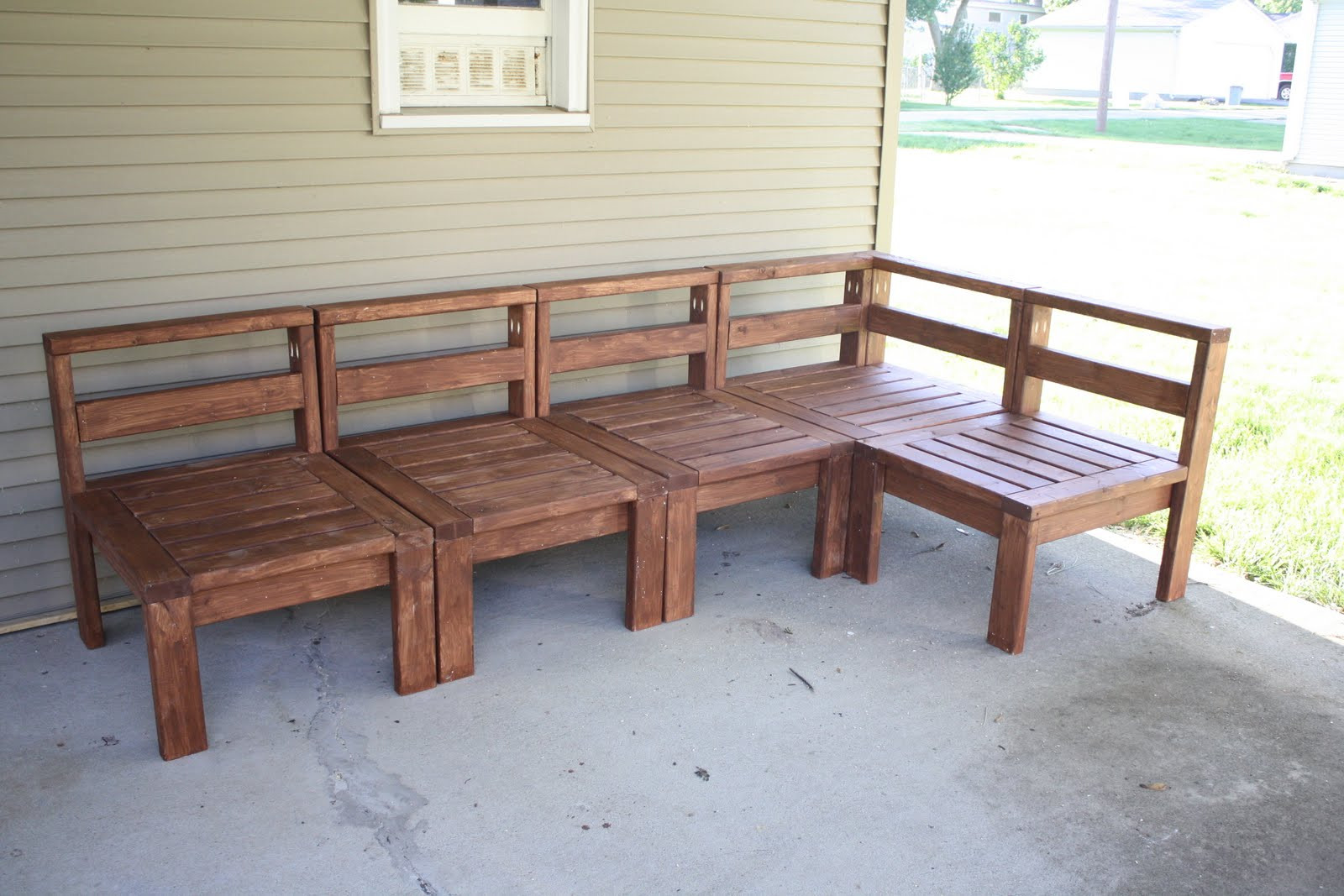 Best ideas about DIY Deck Furniture
. Save or Pin More Like Home 2x4 Outdoor Sectional Now.