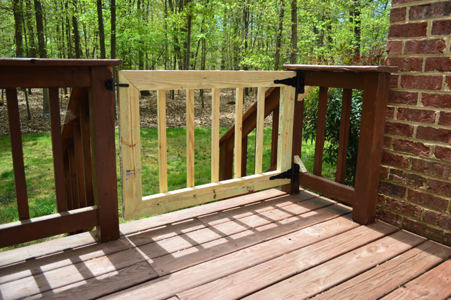 Best ideas about DIY Deck Gates
. Save or Pin Deckgate Literally How To Make A Deck Gate Now.