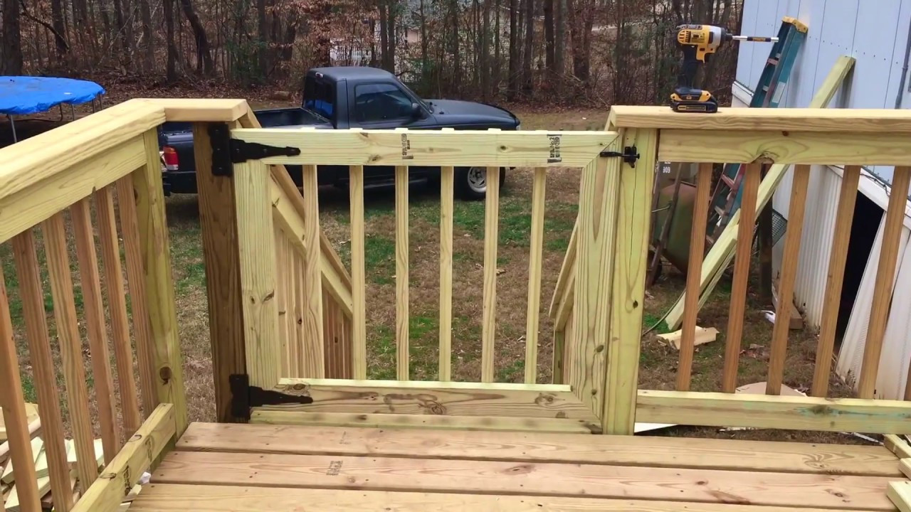 Best ideas about DIY Deck Gates
. Save or Pin How to build a Deck Gate Now.