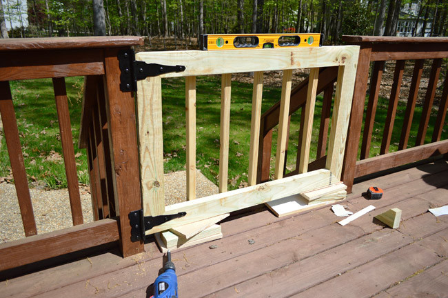 Best ideas about DIY Deck Gates
. Save or Pin Deckgate Literally How To Make A Deck Gate Now.