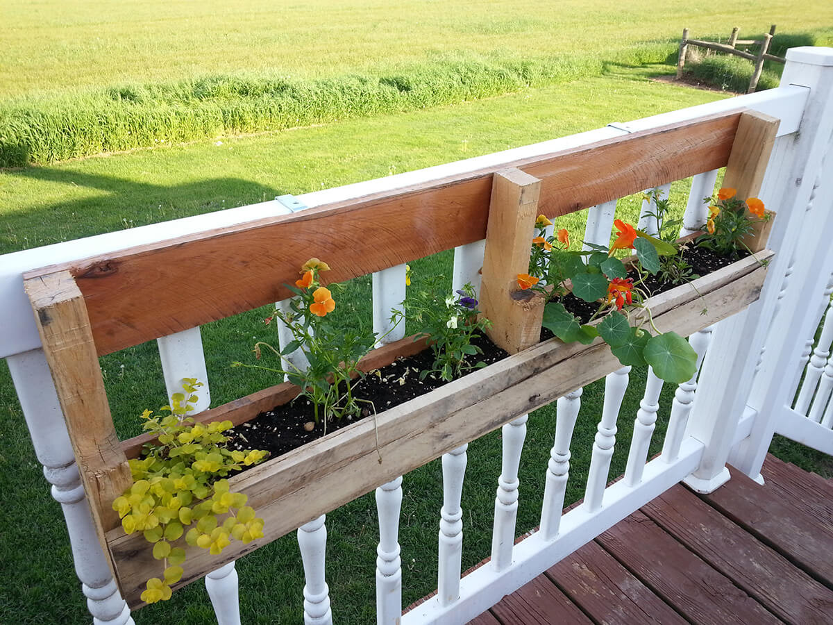 Best ideas about DIY Deck Planters
. Save or Pin 32 Best DIY Pallet and Wood Planter Box Ideas and Designs Now.