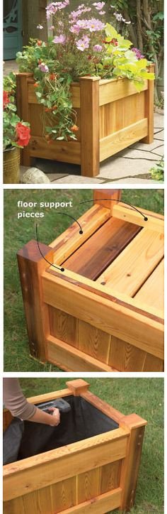 Best ideas about DIY Deck Planters
. Save or Pin 1000 images about DIY Flower Pots Planters on Pinterest Now.