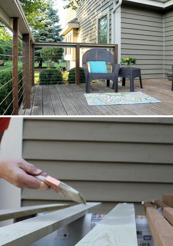 Best ideas about DIY Deck Railing Ideas
. Save or Pin 20 DIY Deck Railing Ideas Hative Now.