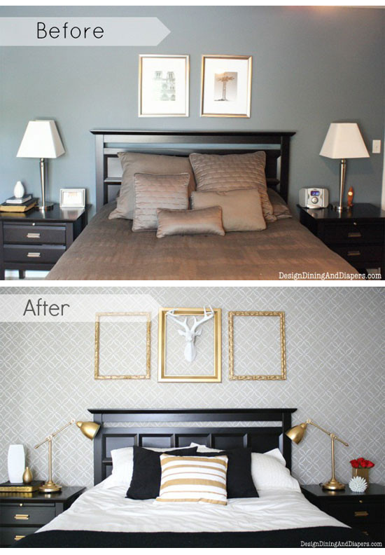 Best ideas about DIY Decorating Ideas For Bedroom
. Save or Pin Decorating a Bedroom on a Bud with DIY Stencils Now.