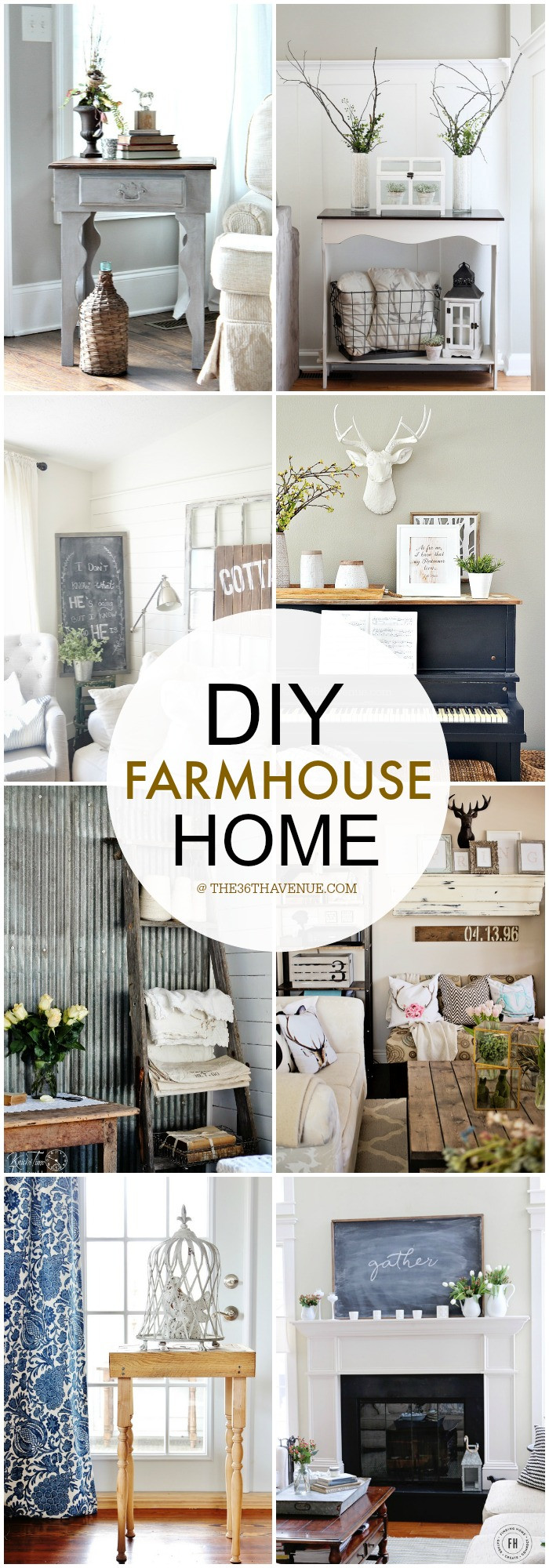 Best ideas about DIY Decorating Projects
. Save or Pin Home Decor DIY Projects Farmhouse Design The 36th AVENUE Now.