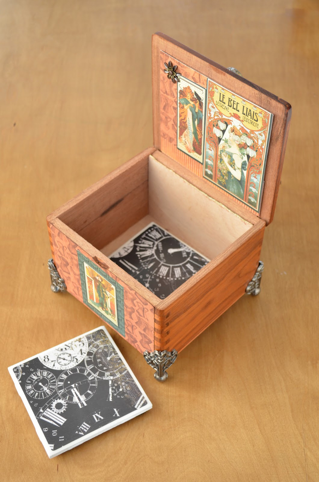 Best ideas about DIY Decorative Boxes
. Save or Pin Carla s Cards DIY Decorative Coasters Now.