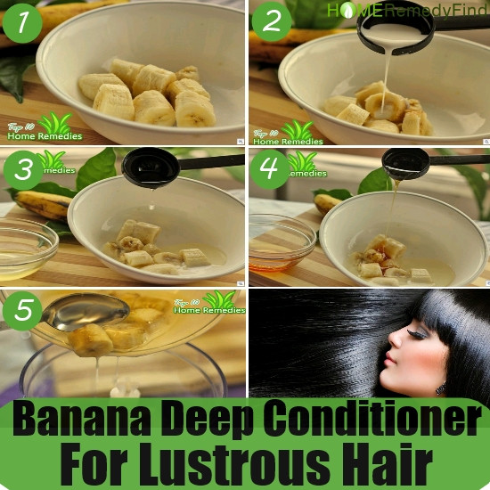 Best ideas about DIY Deep Conditioner For Dry Hair
. Save or Pin DIY Homemade Banana Deep Conditioner for Lustrous Hair Now.