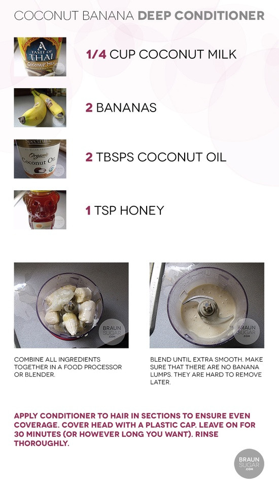 Best ideas about DIY Deep Hair Conditioner
. Save or Pin UNITED KinKdom D I Y Deep Conditioner Recipe Banana Now.