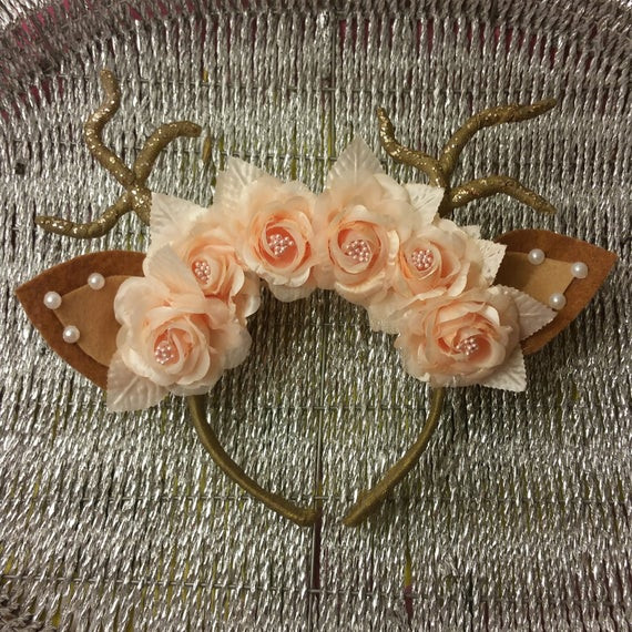 Best ideas about DIY Deer Ears
. Save or Pin Floral Deer Ears Headband by MJistheBOMB on Etsy Now.