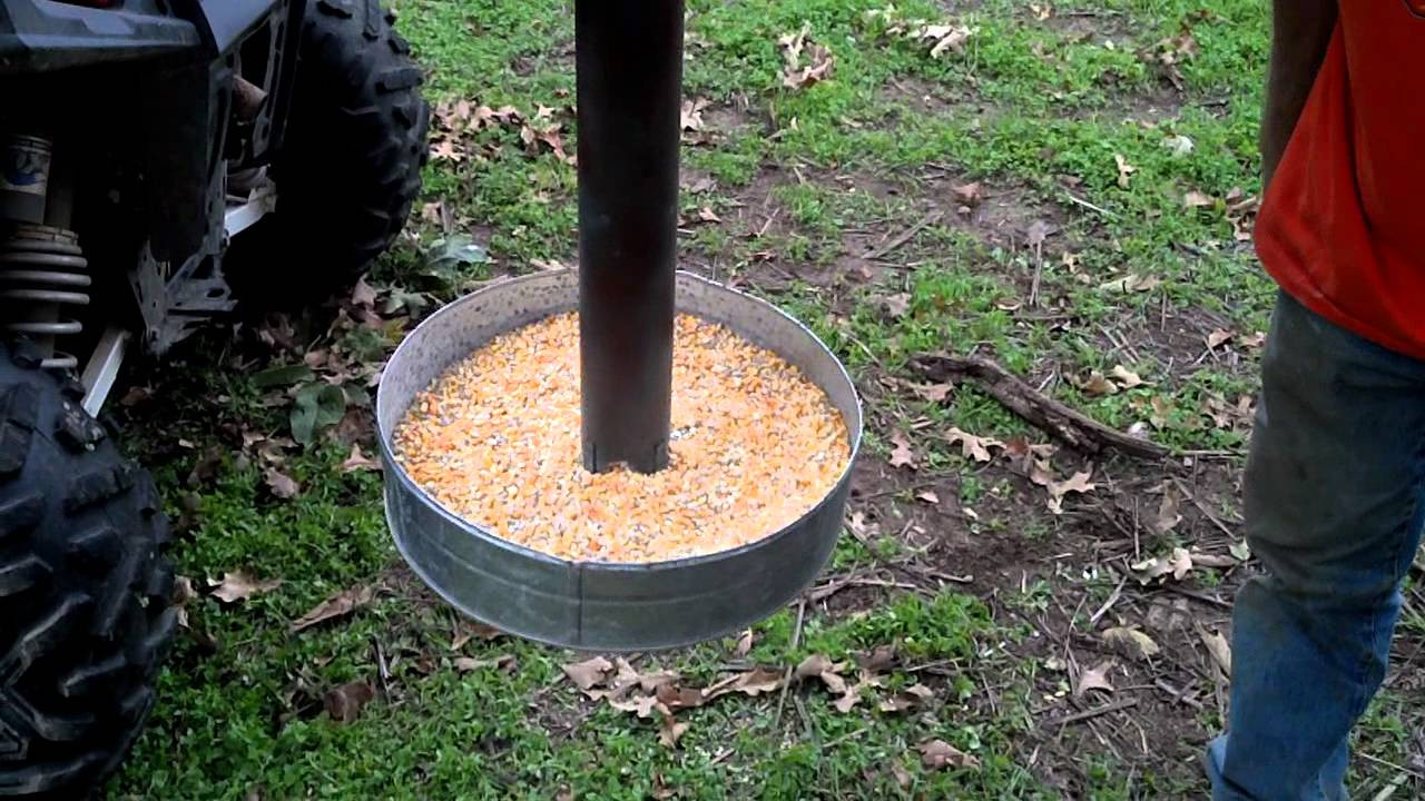 Best ideas about DIY Deer Feeder
. Save or Pin How to hang a deer feeder from a tree part 2 Now.