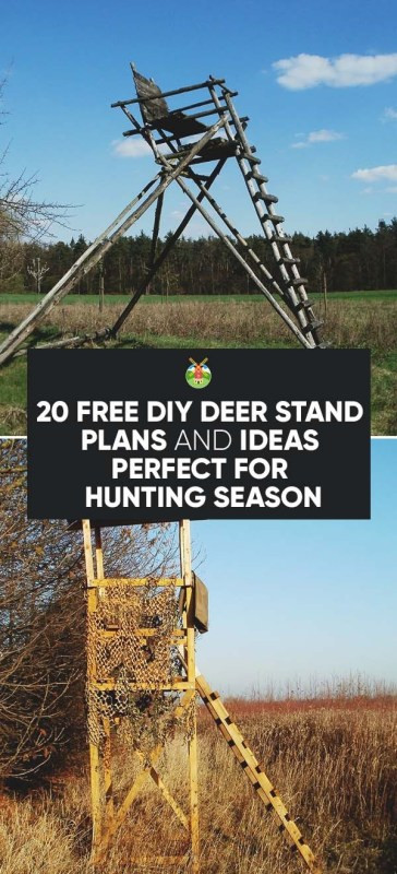 Best ideas about DIY Deer Stands
. Save or Pin 20 Free DIY Deer Stand Plans and Ideas Perfect for Hunting Now.