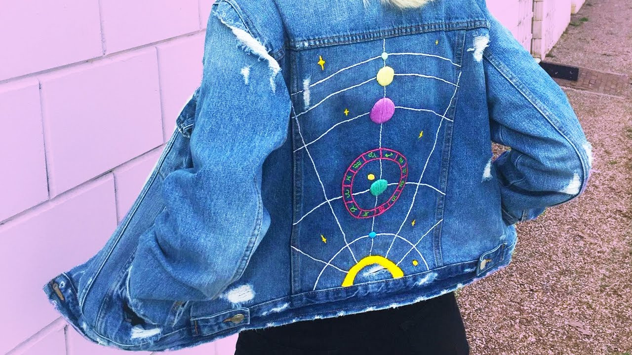 Best ideas about DIY Denim Jacket
. Save or Pin DIY Denim Jacket Embroidery Now.