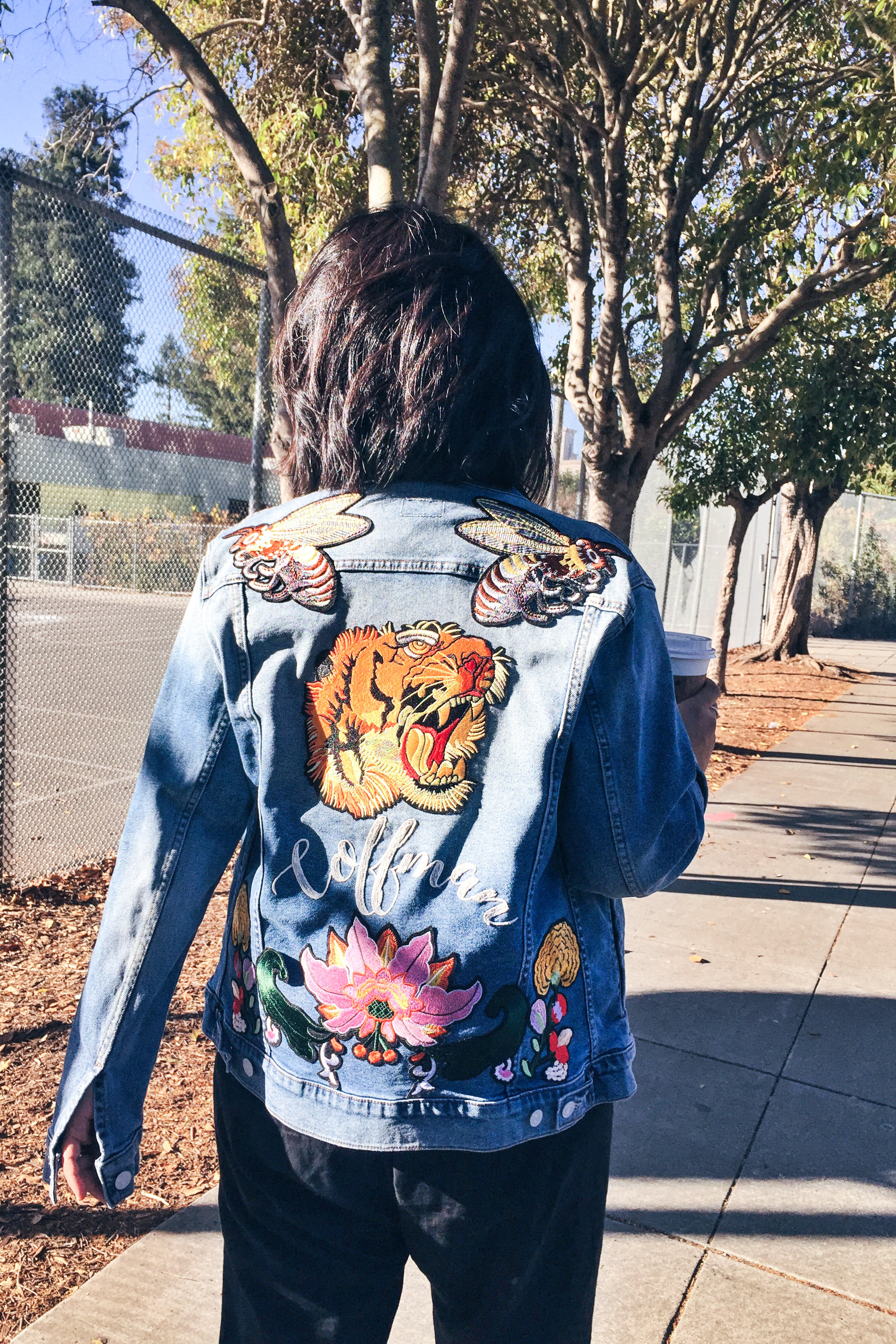 Best ideas about DIY Denim Jacket
. Save or Pin DIY Embroidered Patch Denim Jacket – Honestly WTF Now.