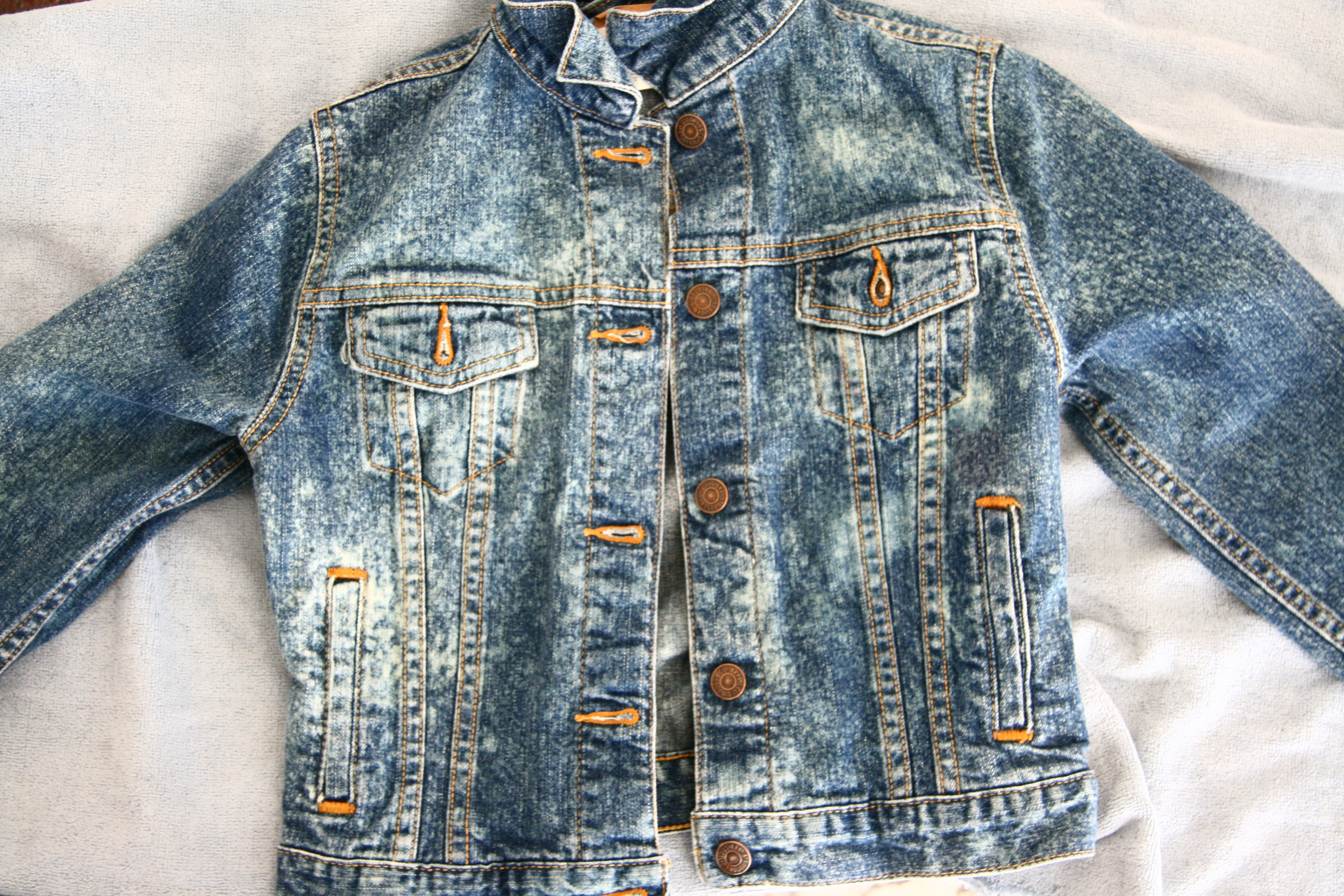 Best ideas about DIY Denim Jacket
. Save or Pin DIY Denim Jacket Resurrection Now.