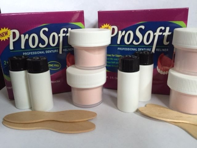 Best ideas about DIY Denture Kit
. Save or Pin 4 APPLICATIONS ProSoft Denture Reliner Kit 2 Boxes Liner Now.