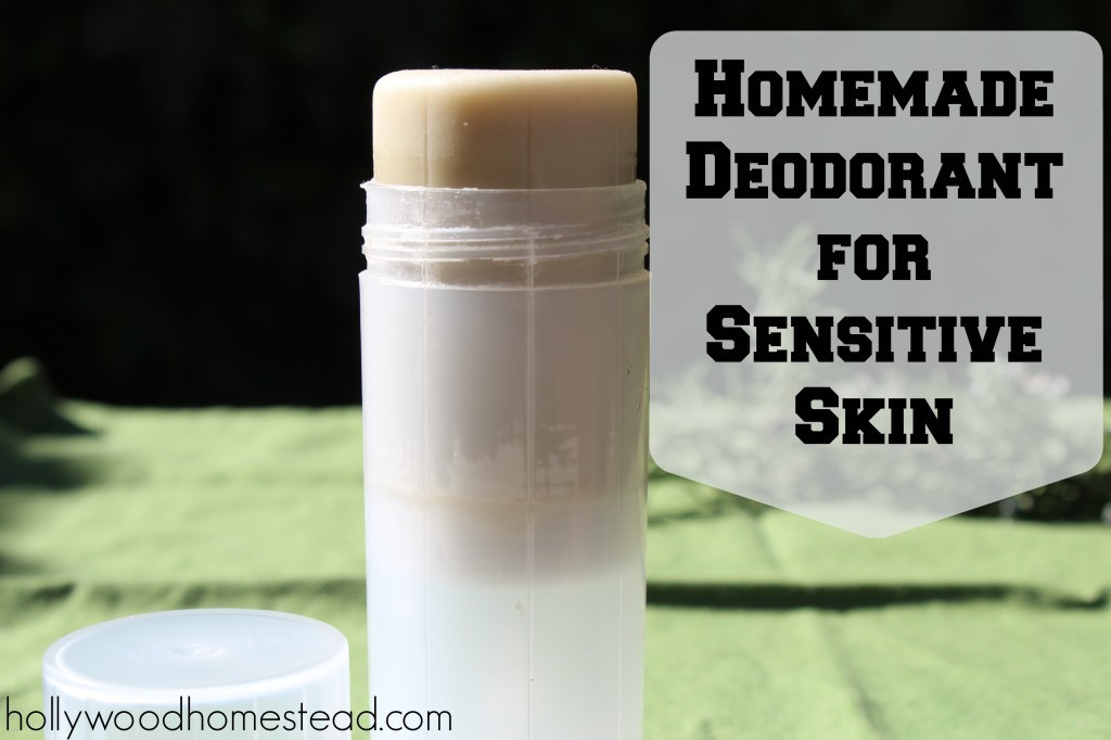 Best ideas about DIY Deodorant Stick
. Save or Pin Homemade Deodorant for Sensitive Skin Hollywood Homestead Now.