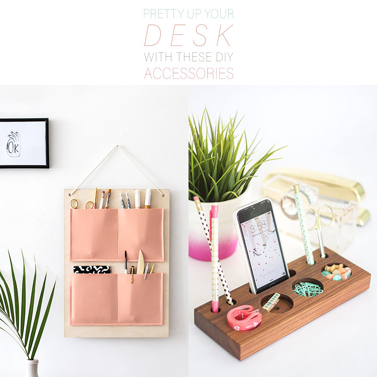 Best ideas about DIY Desk Accessories
. Save or Pin Pretty Up Your Desk With These DIY Desk Accessories The Now.