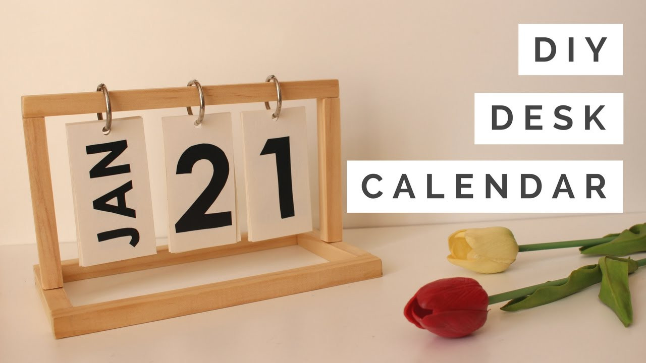 Best ideas about DIY Desk Calendar
. Save or Pin DIY Desk Calendar Now.