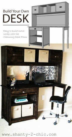 Best ideas about DIY Desk Hutch
. Save or Pin puter Printer Table Foter Now.