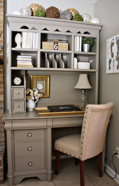 Best ideas about DIY Desk Hutch
. Save or Pin Painted Furniture How to Hutch Desk Now.