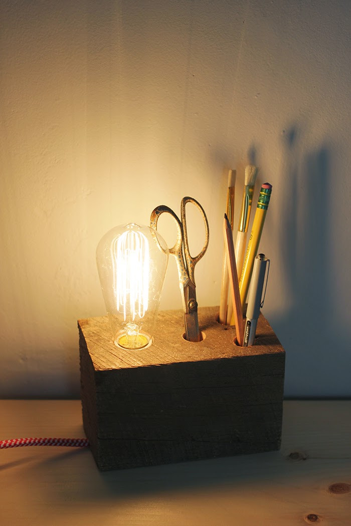 Best ideas about DIY Desk Lamps
. Save or Pin DIY Wooden Base Desk Lamp Now.