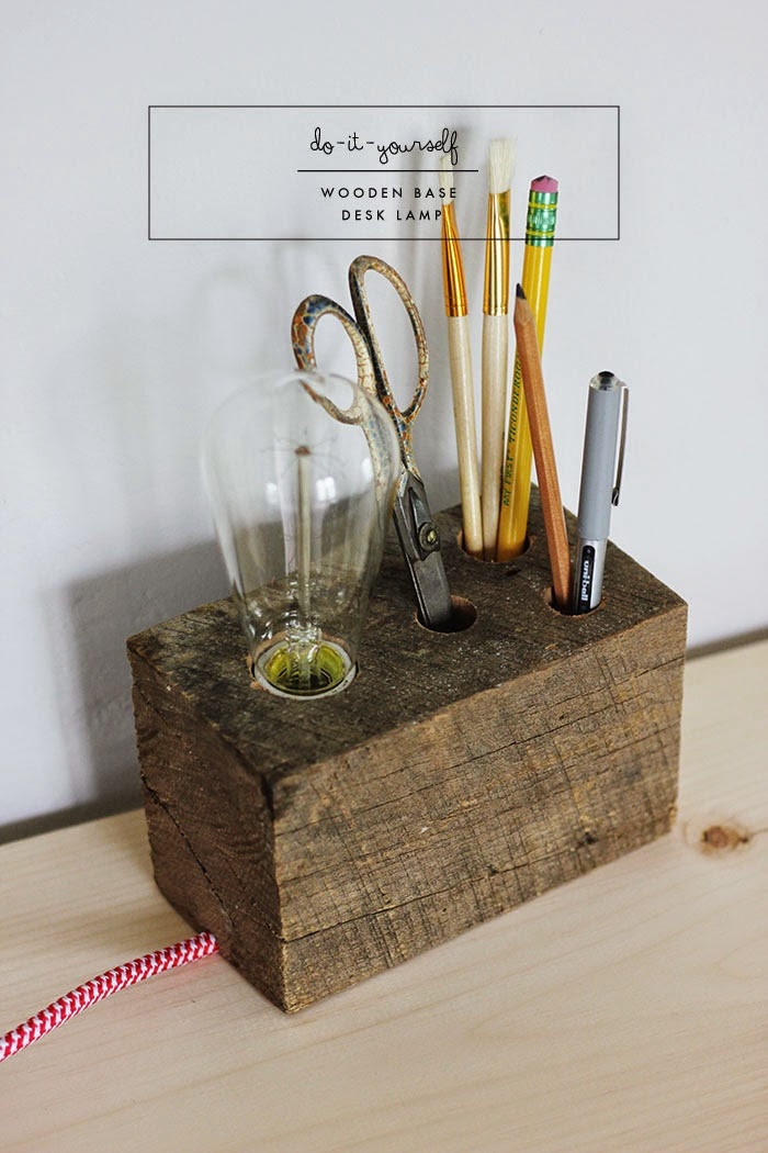 Best ideas about DIY Desk Lamps
. Save or Pin DIY Wooden Base Desk Lamp Now.