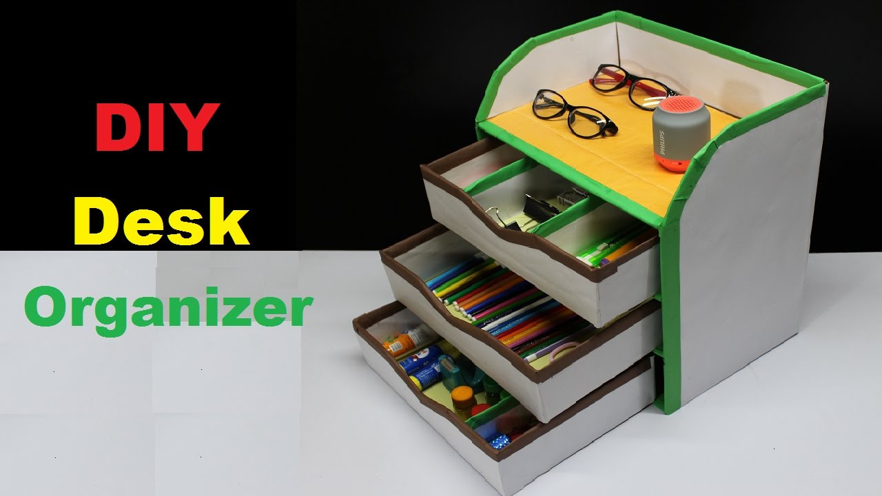 Best ideas about DIY Desk Organizer Cardboard
. Save or Pin How to make a DIY Desk Organizer Using Cardboard Now.