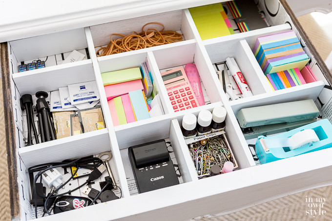 Best ideas about DIY Desk Organizer Tray
. Save or Pin DIY Desk Drawer Dividers Now.