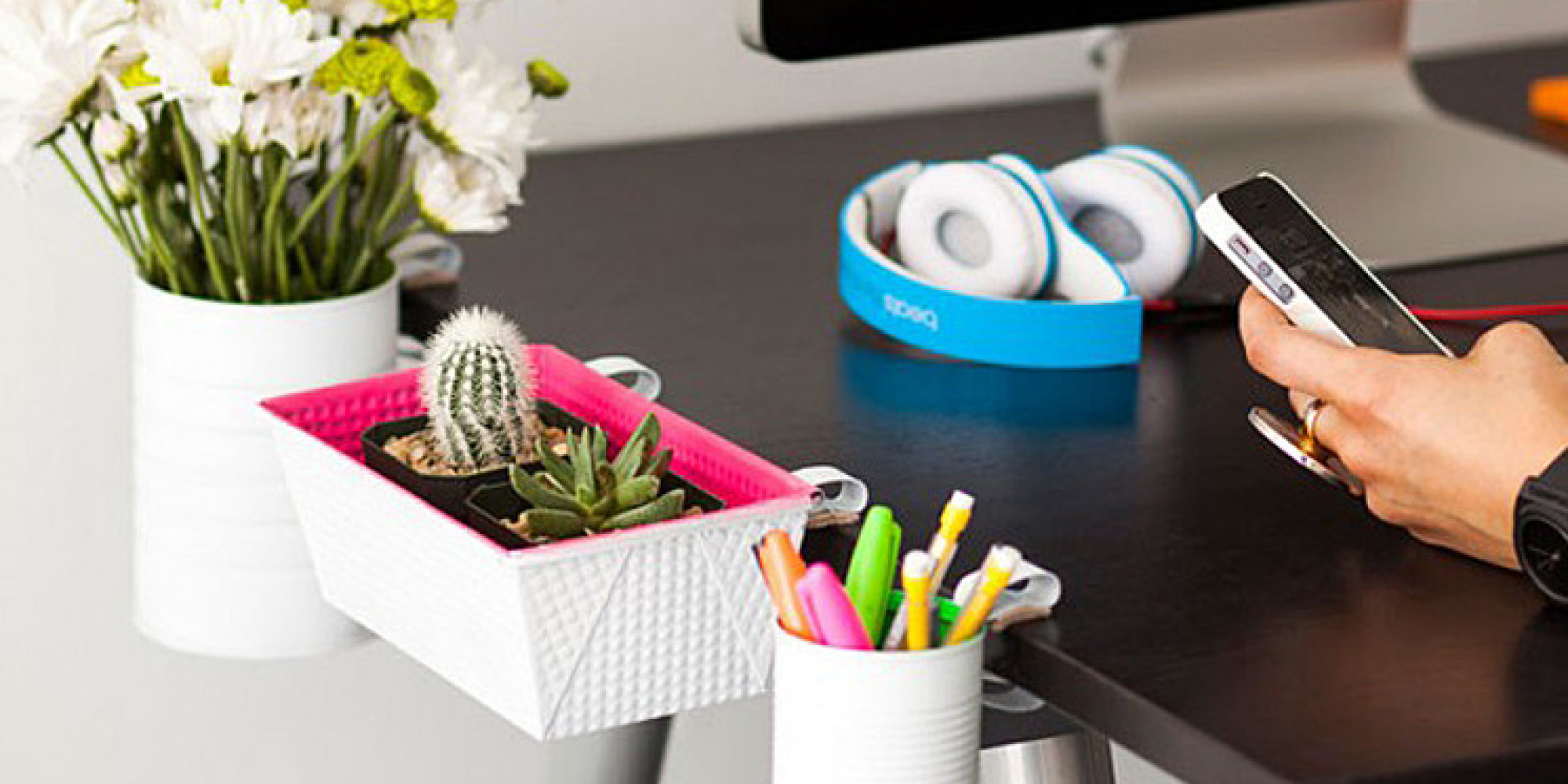Best ideas about DIY Desk Organizers
. Save or Pin 7 Gorgeous DIY Desk Organizers Now.