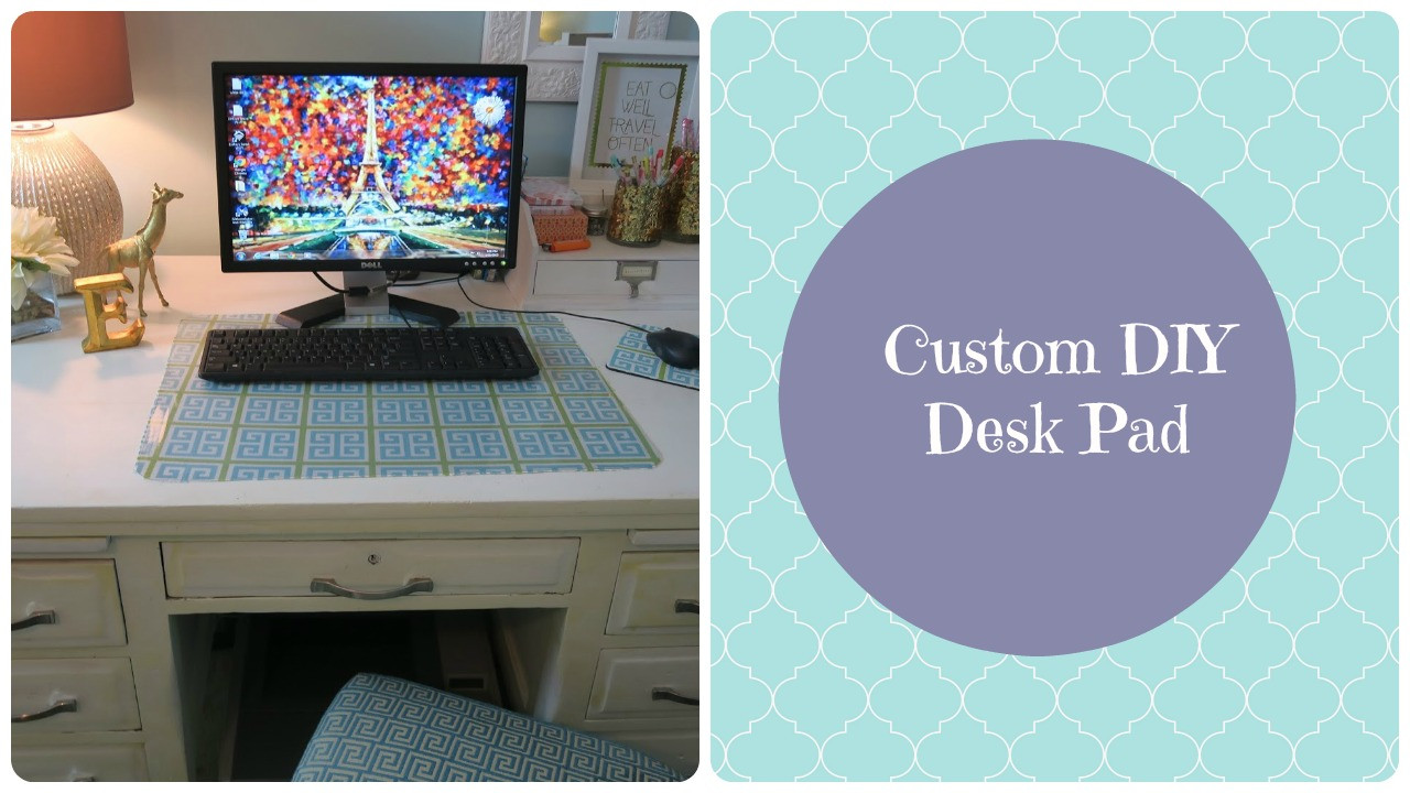 Best ideas about DIY Desk Pad
. Save or Pin Custom DIY fice Desk Mat Now.