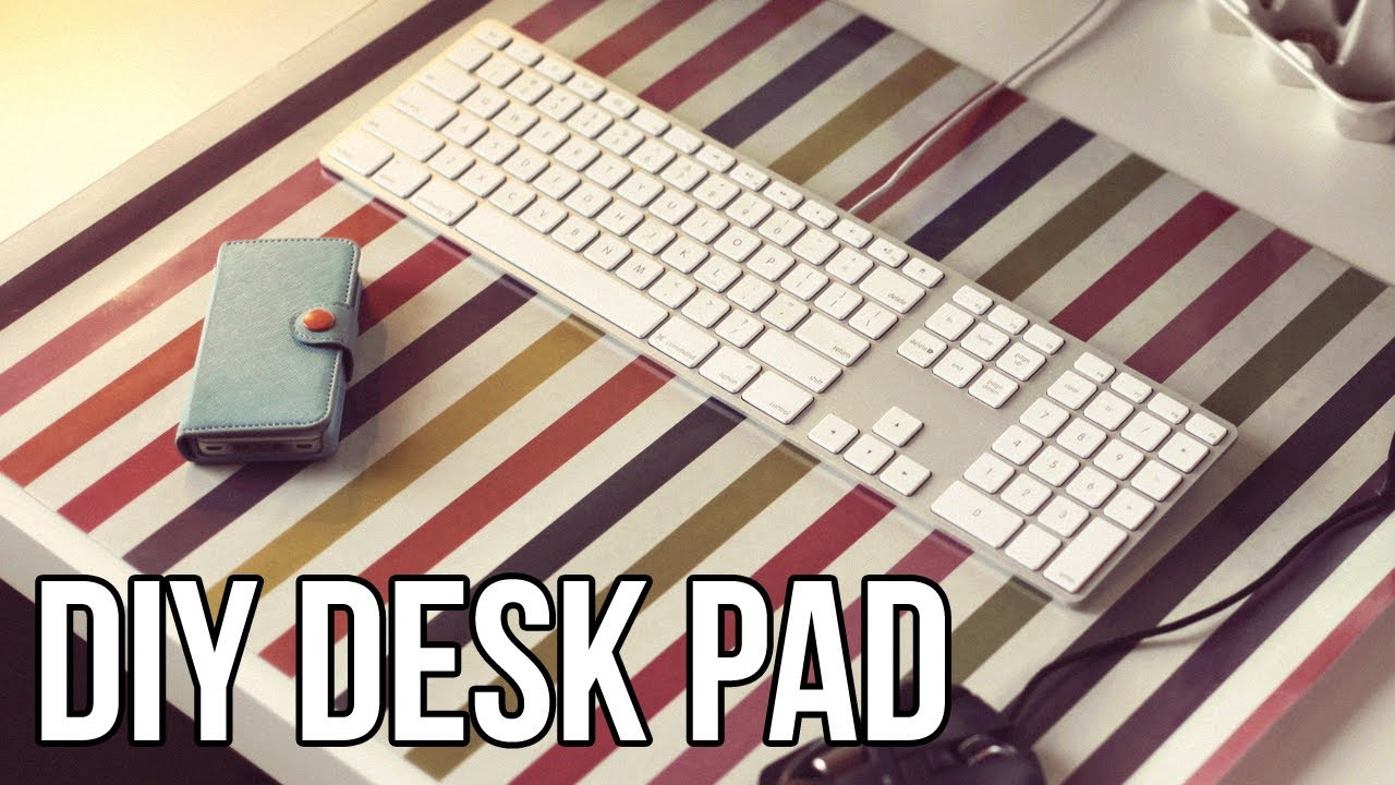Best ideas about DIY Desk Pad
. Save or Pin DIY DESK PAD QUICK & EASY Now.
